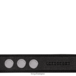 Women Black Longchamp Le Pliage belt Accessories L06408951 - Image 3