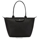 Women Black Longchamp Le Pliage City Tote bag Bags L06408348