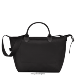 Women Black Longchamp Le Pliage Energy Handbag Bags L0640840 - Image 4