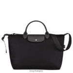 Women Black Longchamp Le Pliage Energy Handbag Bags L0640879