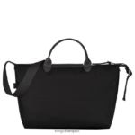 Women Black Longchamp Le Pliage Energy Handbag Bags L0640879 - Image 4