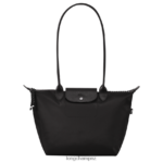 Women Black Longchamp Le Pliage Energy Tote bag Bags L06408345