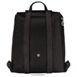 Women Black Longchamp Le Pliage Green Backpack Bags L06408434 - Image 4