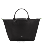 Women Black Longchamp Le Pliage Green Handbag Bags L06408192 - Image 4