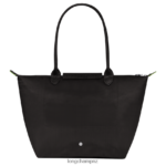 Women Black Longchamp Le Pliage Green Tote bag Bags L0640830 - Image 4