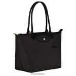 Women Black Longchamp Le Pliage Green Tote bag Bags L06408409 - Image 3