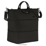 Women Black Longchamp Le Pliage Green Travel bag expandable Bags L06408800 - Image 3