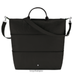Women Black Longchamp Le Pliage Green Travel bag expandable Bags L06408800 - Image 4