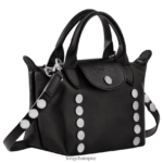 Women Black Longchamp Le Pliage Xtra Handbag Bags L06408157 - Image 3