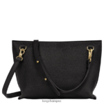 Women Black Longchamp Mailbox Crossbody bag Bags L06408306 - Image 4