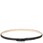 Women Black Longchamp Roseau belt Accessories L06408934