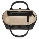 Women Black Longchamp Roseau Handbag Bags L06408112 - Image 5