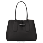 Women Black Longchamp Roseau Tote bag Bags L06408368
