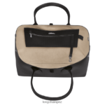 Women Black Longchamp Roseau Tote bag Bags L06408368 - Image 6