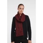Women Black Longchamp Spring/Summer 2023 Collection Shawl Accessories L06408969 - Image 2