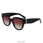 Women Black Longchamp Spring/Summer Collection 2023 Sunglasses Accessories L06408885 - Image 2