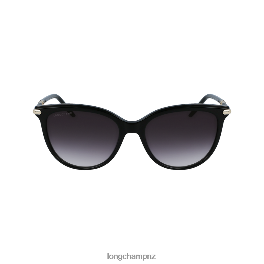 Women Black Longchamp Spring/Summer Collection 2023 Sunglasses Accessories L06408890 - Image 1
