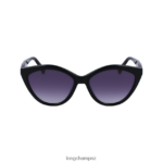 Women Black Longchamp Spring/Summer Collection 2023 Sunglasses Accessories L06408893