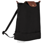 Women Black Longchamp X D'heygere Crossbody bag/Backpack Bags L06408323 - Image 3