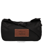 Women Black Longchamp X D'heygere Crossbody bag/Backpack Bags L06408323 - Image 5