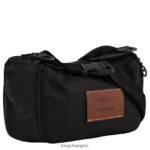 Women Black Longchamp X D'heygere Crossbody bag/Backpack Bags L06408323 - Image 6