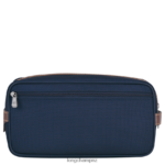 Women Blue Longchamp Boxford Toiletry case Bags L06408867 - Image 3