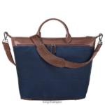 Women Blue Longchamp Boxford Travel bag Bags L06408764 - Image 4
