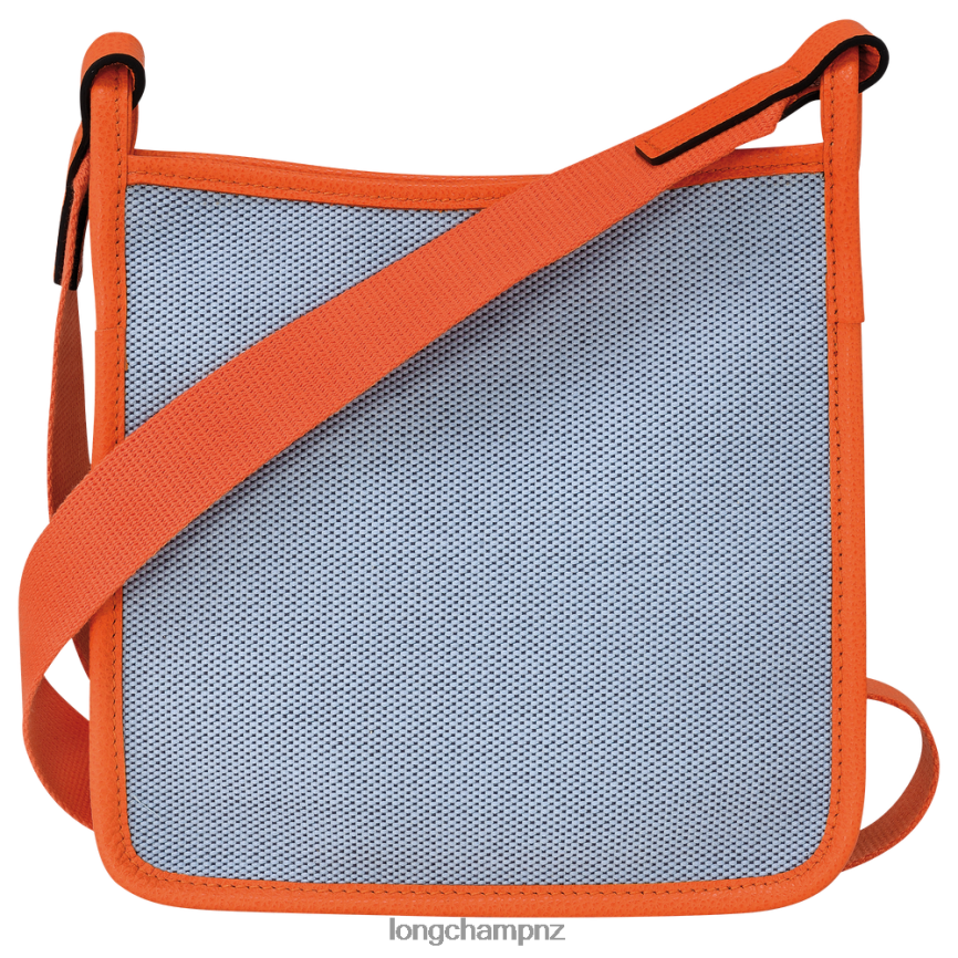 Women Blue/Orange Longchamp Le Foulonne Crossbody bag Bags L06408259 - Image 4