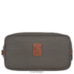 Women Brown Longchamp Boxford Toiletry case Bags L06408866