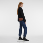 Women Brown Longchamp Epure Crossbody bag Bags L06408290 - Image 2