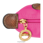 Women Candy Longchamp Le Pliage Original Pouch with handle Leather Goods L06408668 - Image 5