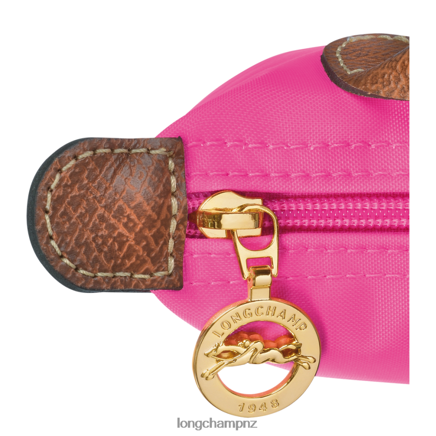 Women Candy Longchamp Le Pliage Original Pouch with handle Leather Goods L06408668 - Image 5
