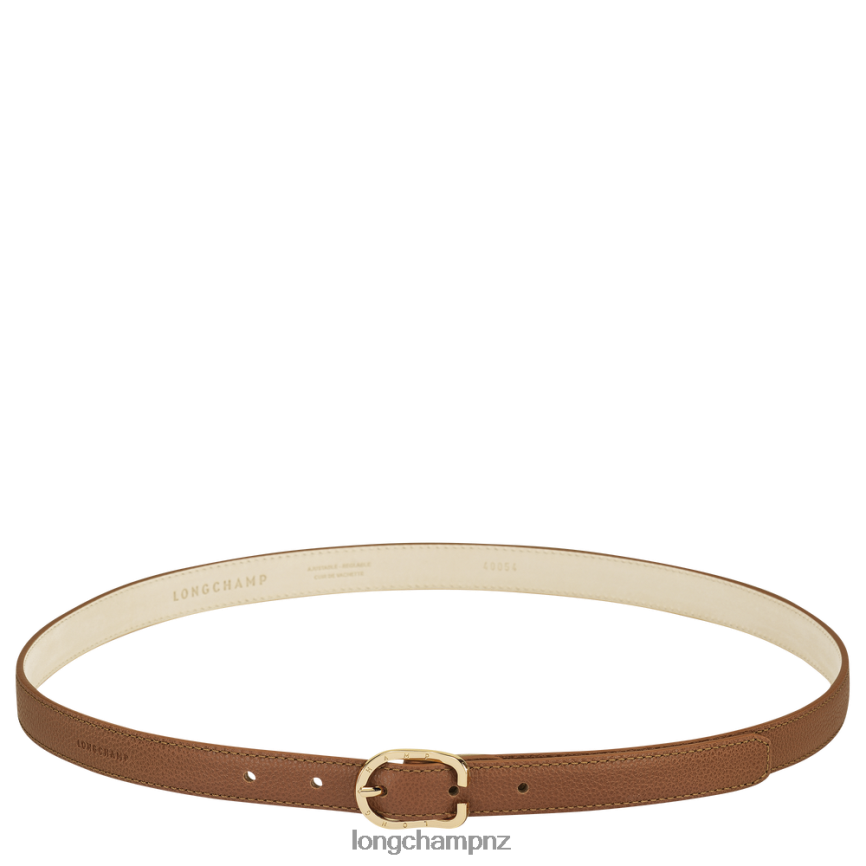 women_caramel_longchamp_le_foulonne_belt_accessories_l06408927.png Women Caramel Longchamp Le Foulonne belt Accessories L06408927 - Image 1