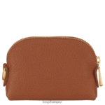 Women Caramel Longchamp Le Foulonne Coin purse Leather Goods L06408526 - Image 2