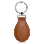 Women Caramel Longchamp Le Foulonne Key Rings Leather Goods L06408750