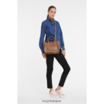 Women Caramel Longchamp Le Foulonne Tote bag Bags L06408125 - Image 2