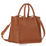 Women Caramel Longchamp Le Foulonne Tote bag Bags L06408125 - Image 3