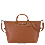 Women Caramel Longchamp Le Foulonne Travel bag Bags L06408829