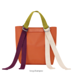 Women Carot Longchamp Le Pliage Re-Play Handbag Bags L0640848 - Image 4