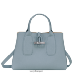 Women Cloud Blue Longchamp Roseau Handbag Bags L06408107