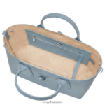 Women Cloud Blue Longchamp Roseau Handbag Bags L06408107 - Image 6