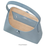 Women Cloud Blue Longchamp Roseau Hobo bag Bags L06408379 - Image 5