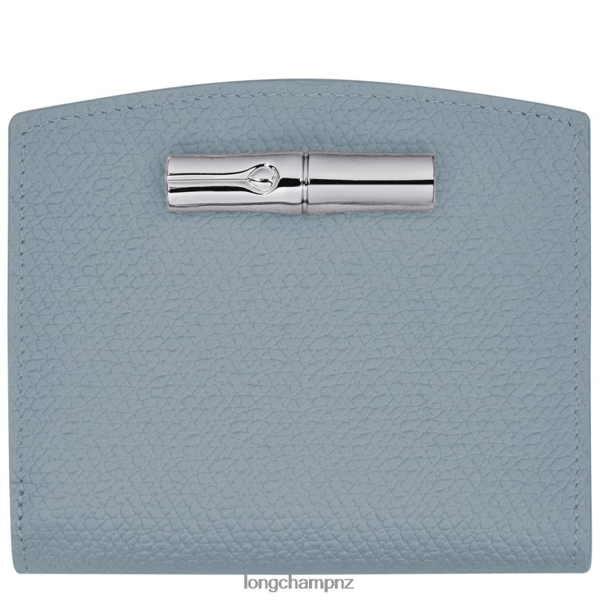 women_cloud_blue_longchamp_roseau_wallet_leather_goods_l06408585.png Women Cloud Blue Longchamp Roseau Wallet Leather Goods L06408585 - Image 1
