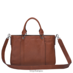 Women Cognac Longchamp 3D Handbag Bags L06408180 - Image 4