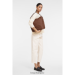 Women Cognac Longchamp 3D Hobo bag Bags L06408402 - Image 2