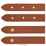 Women Cognac Longchamp Box-Trot belt Accessories L06408946 - Image 5