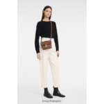 Women Cognac Longchamp Box-Trot Crossbody bag Bags L06408230 - Image 2