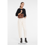 Women Cognac Longchamp Box-Trot Crossbody bag Bags L06408233 - Image 6