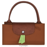 Women Cognac Longchamp Le Pliage Green Handbag Bags L0640842 - Image 6