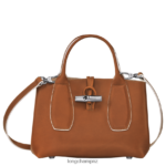 Women Cognac Longchamp Roseau Handbag Bags L06408122